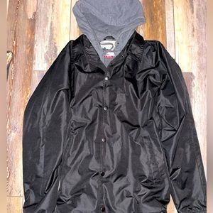 Empyre two in one zip up and button down jacket